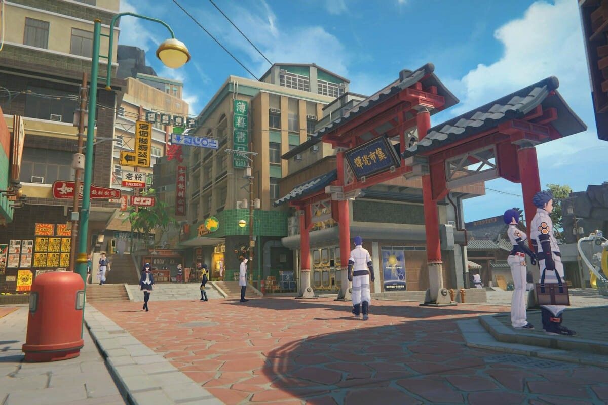 Здесь можно пообщаться с NPC и прочувствовать атмосферу мира Zenless Zone Zero. Источник: miHoYo, Cognosphere📷
