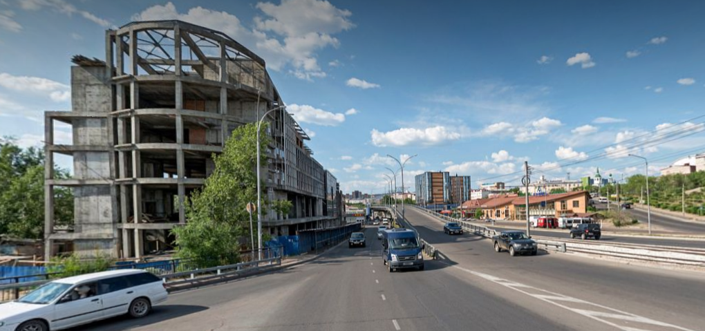 Центр Улан-Удэ еще до перестройки. Фото: Яндекс. Карты