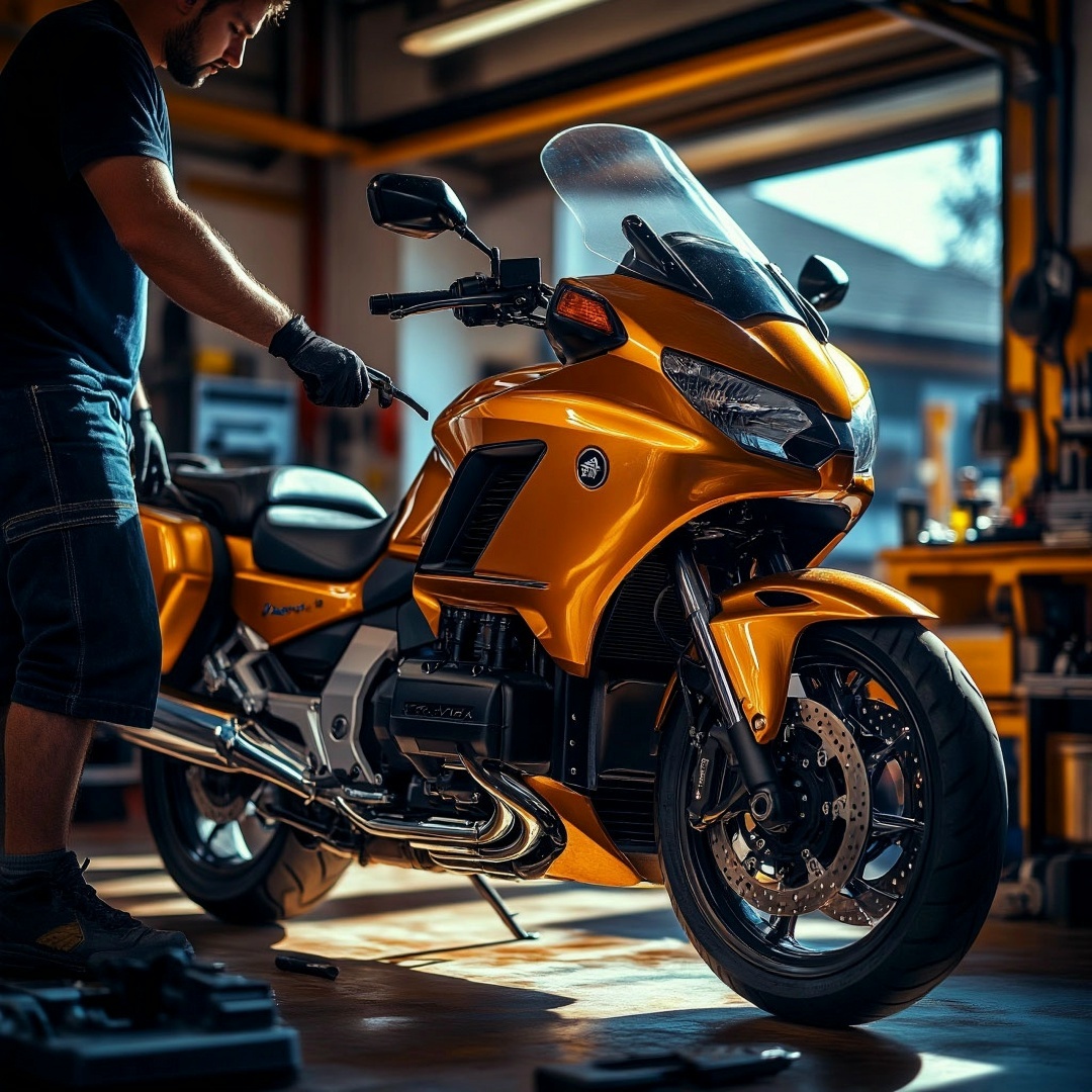 История самой долгоживущей и культовой серии туристических мотоциклов в мире — Honda Gold Wing.