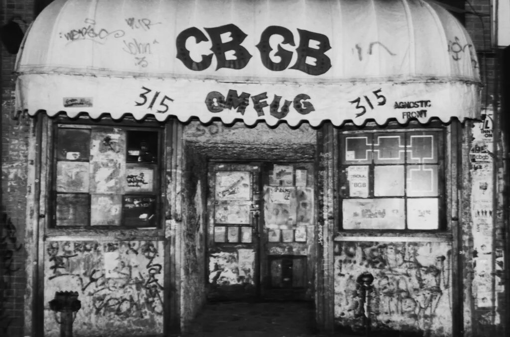 CBGB в Нью-Йорке - фото из прошлой статьи