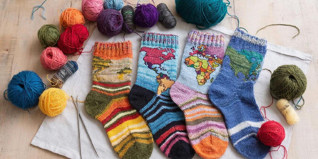 ВЯЖЕМ «НОСКИ СО СМЫСЛОМ». 25 СХЕМ ЖАККАРДА ДЛЯ ДУШИ И ВДОХНОВЕНИЯ