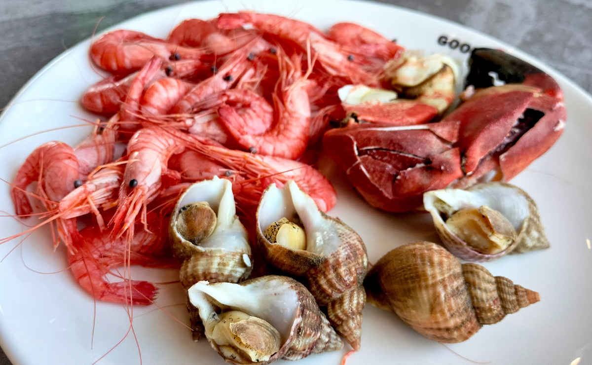 Я тут морепродуктами баловалась