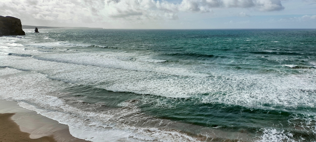 Я недавно опять была на краю света. Шикарный зимний вид океана
