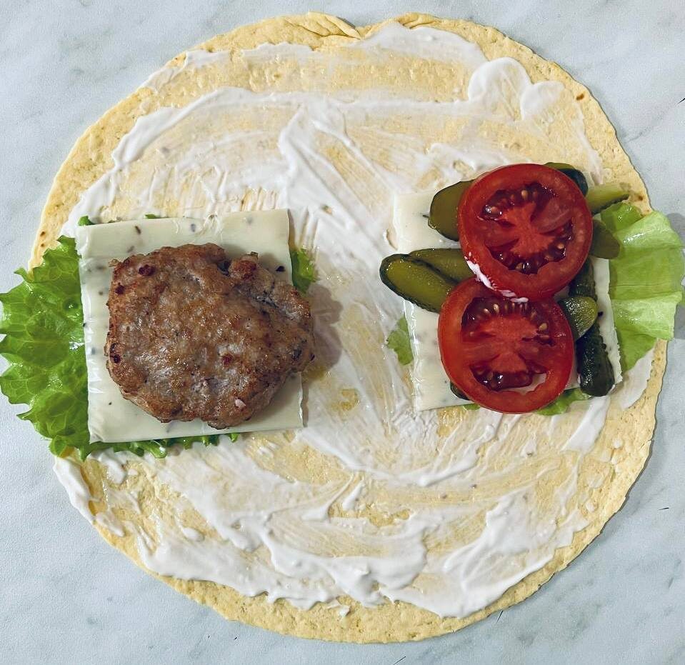 Процесс сборки конверта