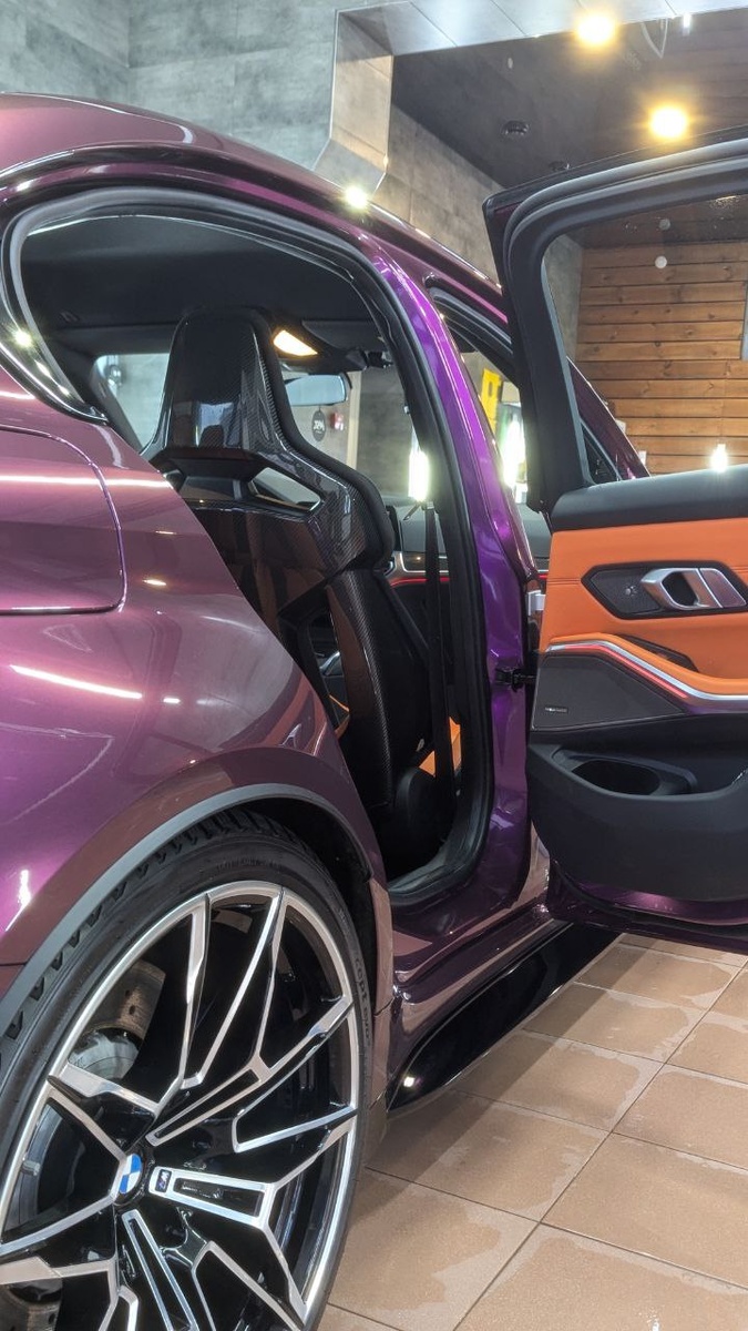 После оклейки 