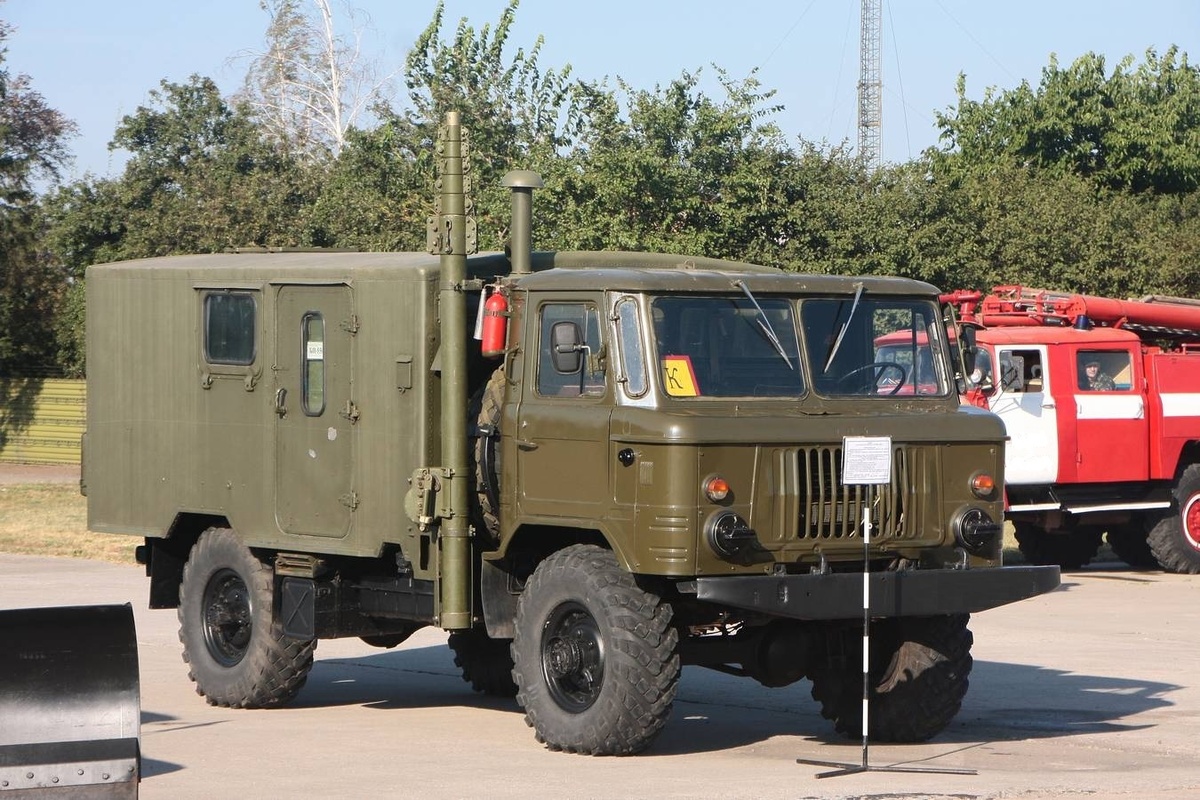 Р 845М на базе ГАЗ 66