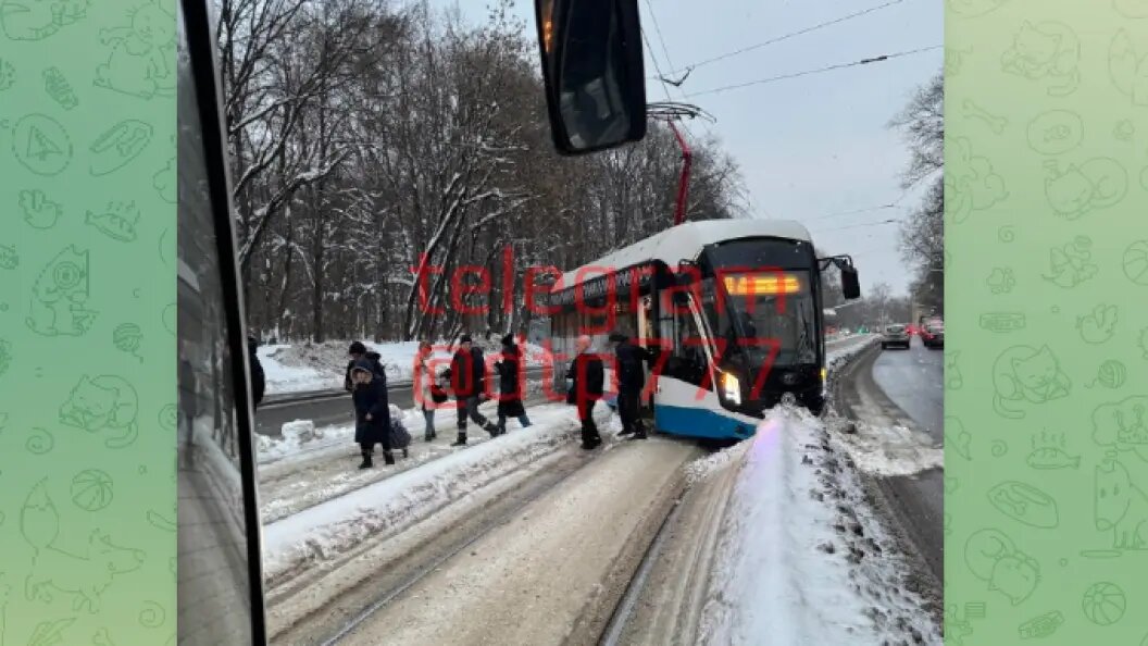    Фото: тг-канал "ДТП и ЧП/Москва и МО".