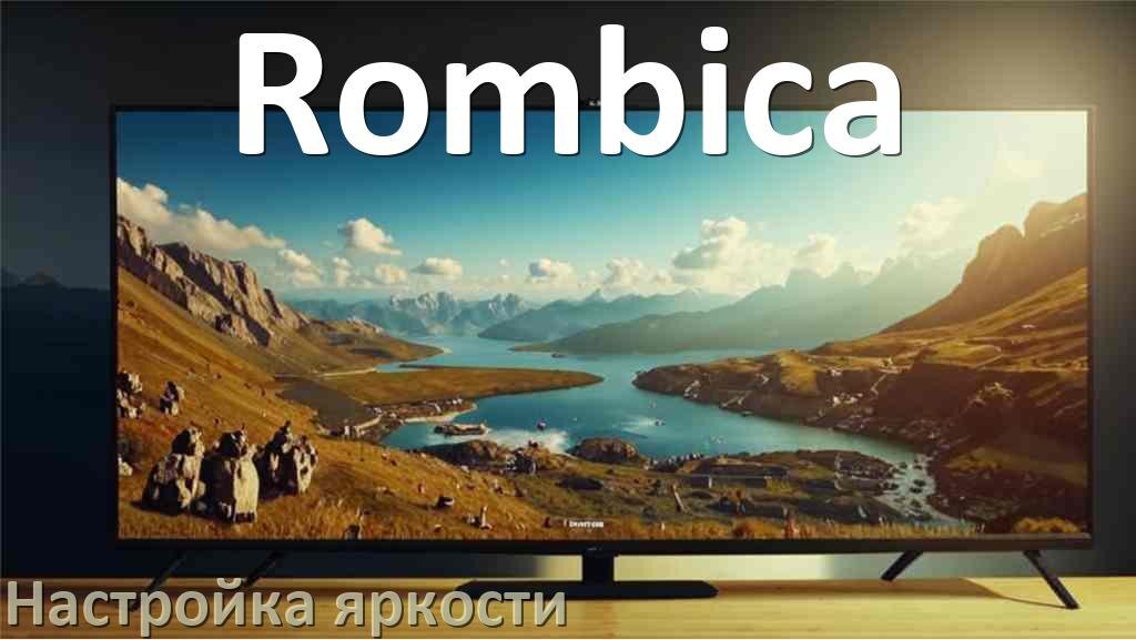 
Как на телевизоре Rombica настроить яркость экрана прибавить и уменьшить