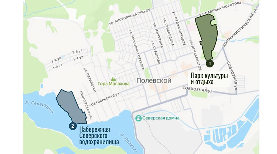 Территории, предложенные комиссией для голосования