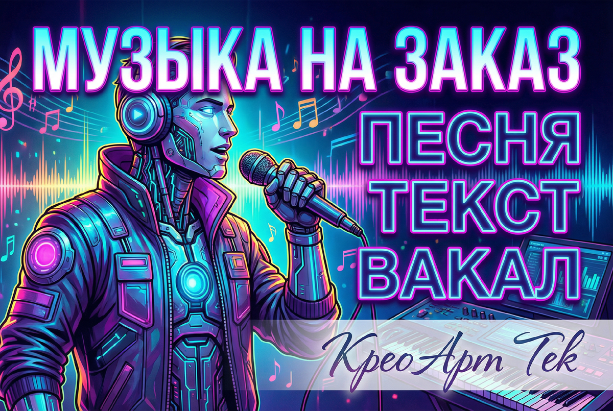 Музыка будущего с помощью ИИ