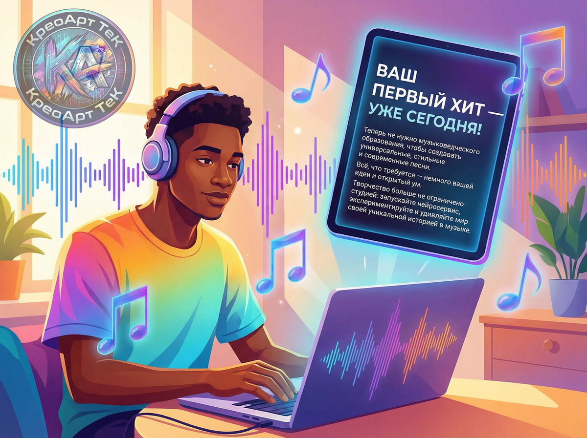 Музыка будущего с помощью ИИ