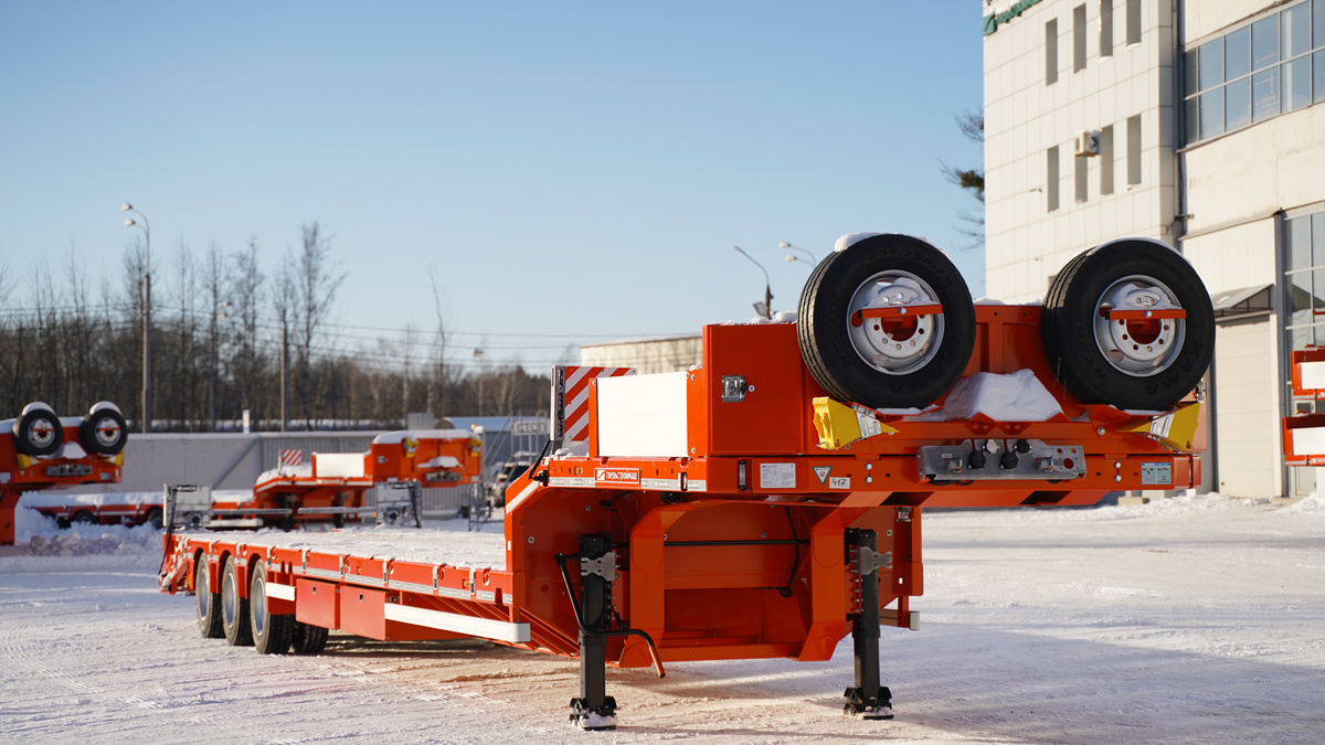 Полуприцеп Тверьстроймаш серии RAPID