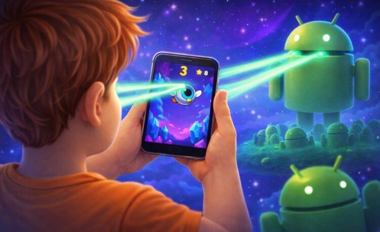    Аналог Flappy Bird с управлением глазами