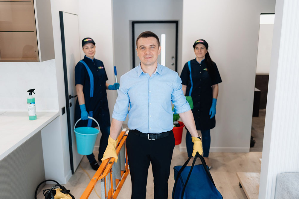 Франшиза — самый простой способ зайти на рынок клининга. Фото: New Cleaning