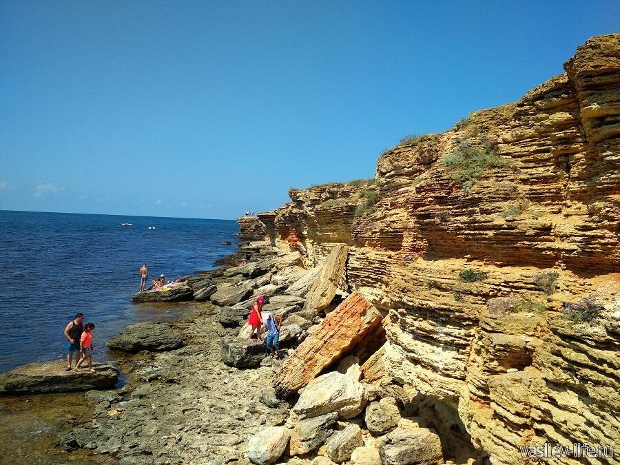 Мыс Тарханкут в Оленевке