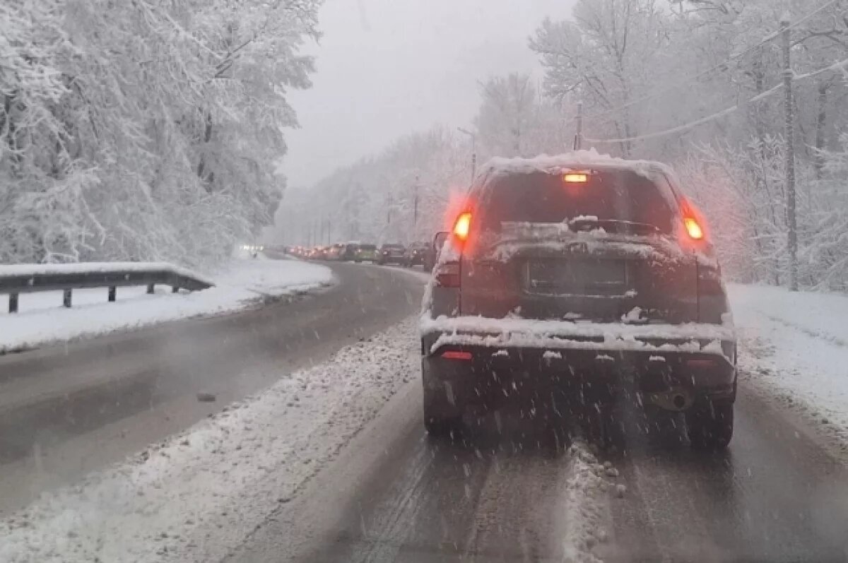    Автомобилистов Пензы попросили не ездить по дорогам регионального значения