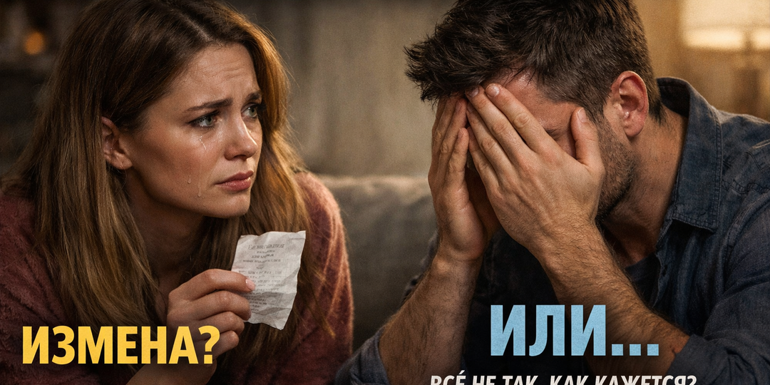 Муж сказал, что задержится на работе. А я нашла в его куртке чек за «комнату на час»