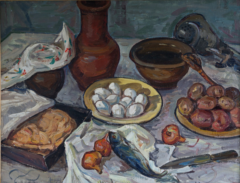 А. Овчинников "Крестьянский стол"