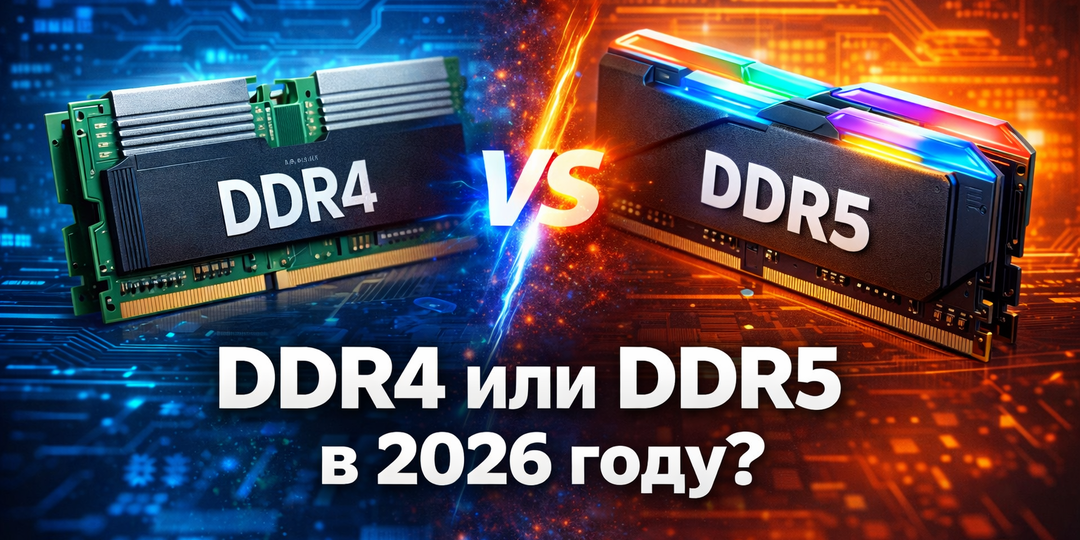 DDR4 или DDR5: какую выбрать в 2026 году?