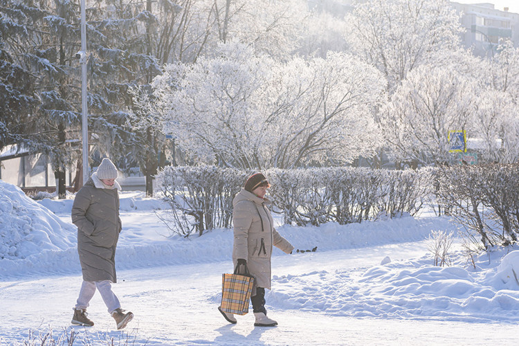    Средние температуры воздуха 23–26 января ожидаются ниже нормы на 10–15 градусов.   
Фото: Олег Спиридонов