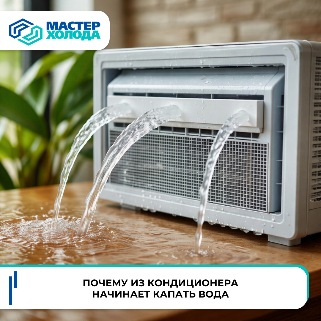 Почему потёк / течёт кондиционер? | Мастер Холода
