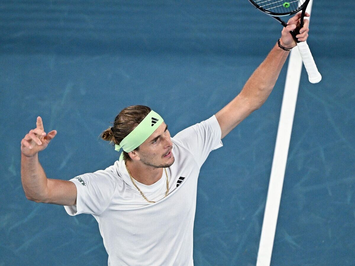   Немецкий теннисист Александр Зверев | © Фото : Пресс-служба Australian Open