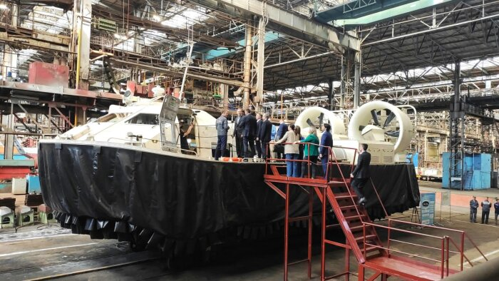 Хабаровский судостроительный - живое предприятие с богатым потенциалом / фото: официальный телеграм-канал Хабаровского судостроительного завода