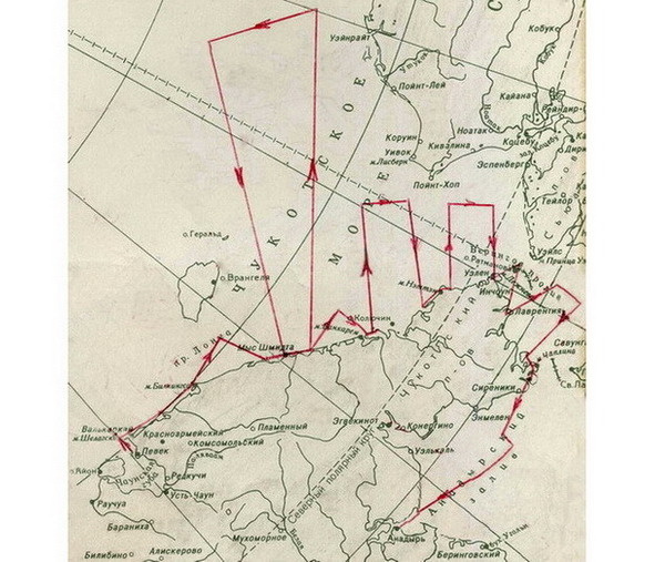 Не самый короткий путь из Певека в Анадырь