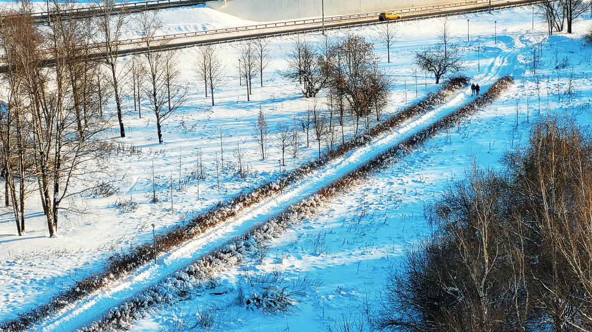 Фото с балкона.
