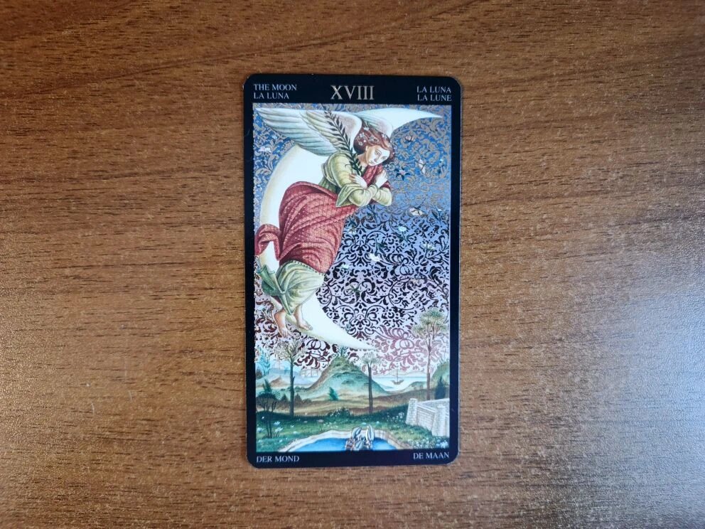 Карта Таро XVIII Луна