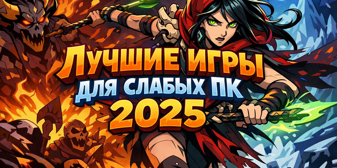 Лучшие игры 2025 года для слабых ПК