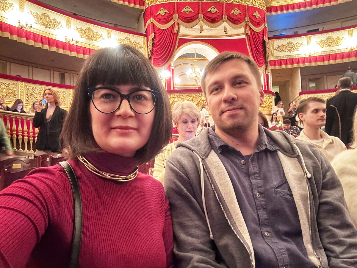 Фото автора. В ожидании балета Щелкунчик в Александринском театре 