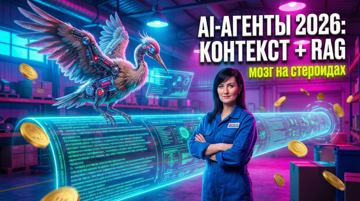    Как контекстное окно и RAG-память влияют на эффективность AI-агентов | Автор: Марина Погодина Марина Погодина