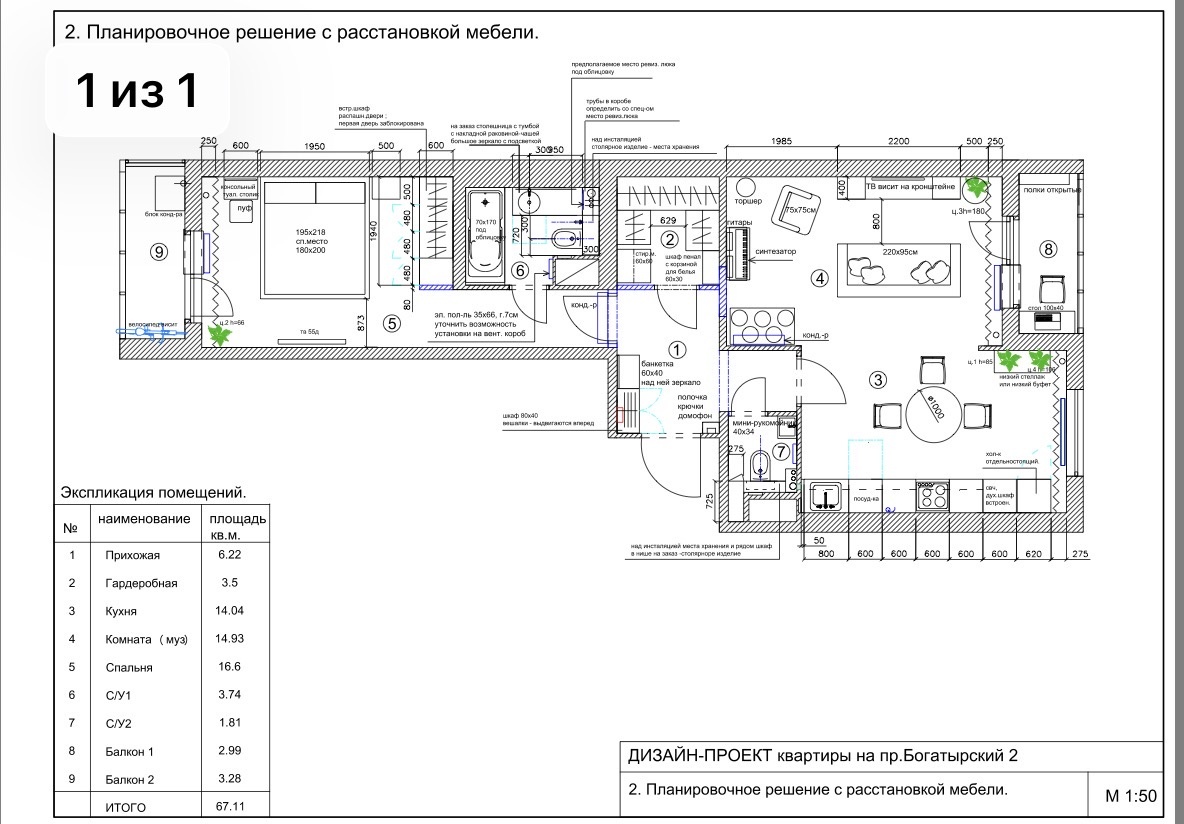 Пропорции и проходы выглядят логично, потому что были рассчитаны ещё на этапе проектирования