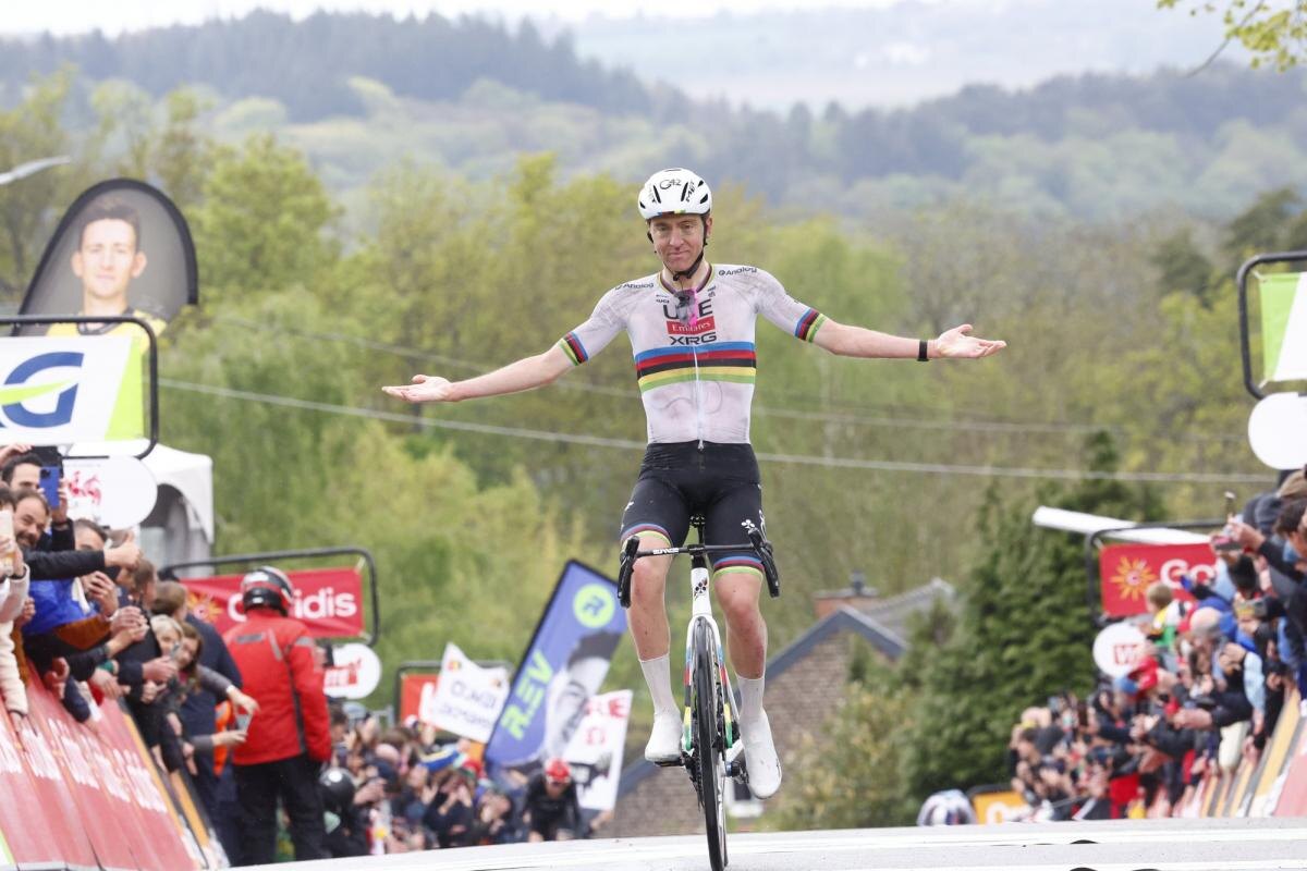 Тадей Погачар выиграл Флеш Валонь-2025