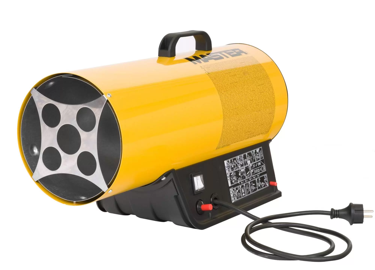 Стандартная газовая тепловая пушка на 16 кВт, 70 °C 