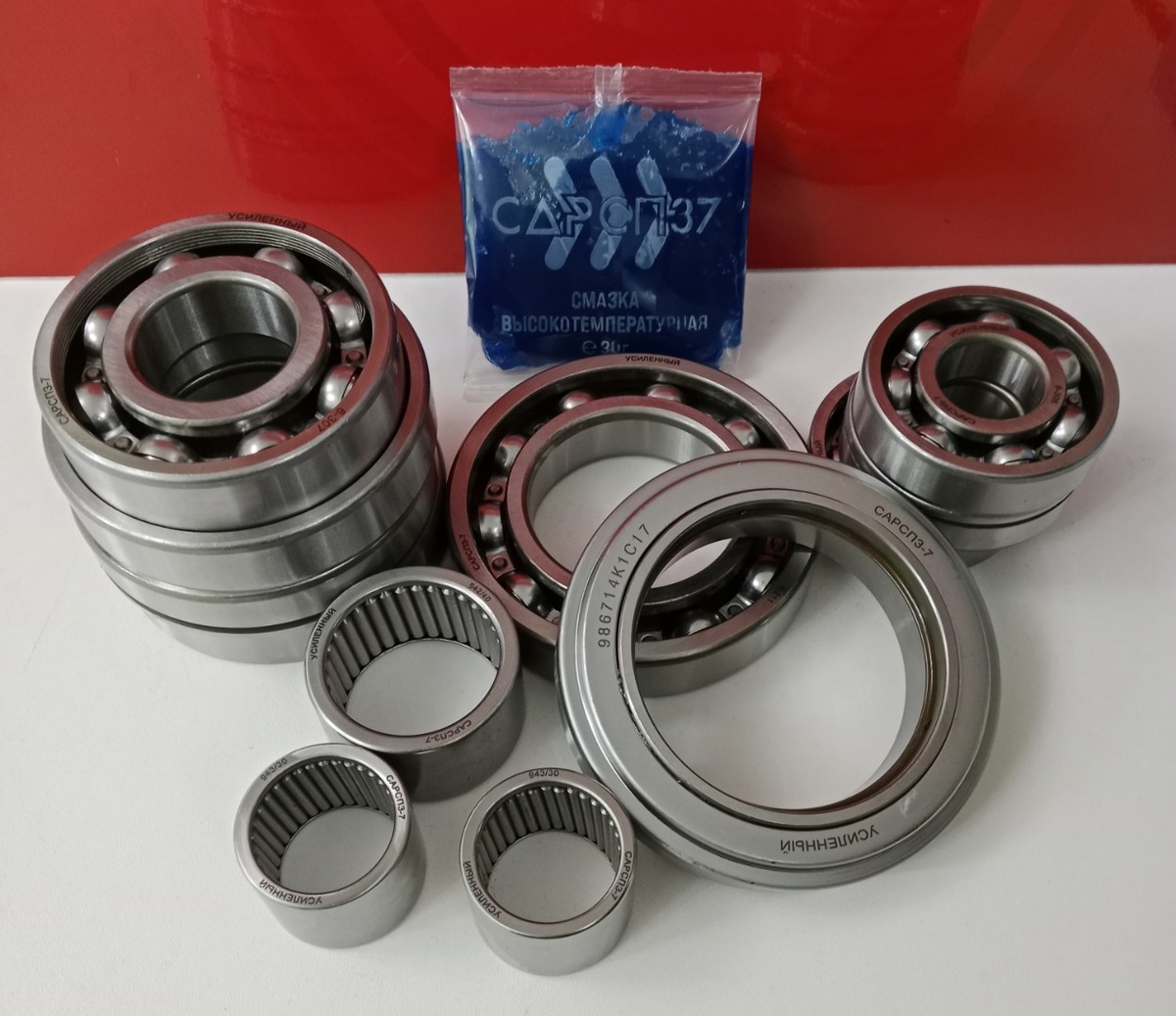 Ремкомплект подшипников на корпус сцепления МТЗ 80 82