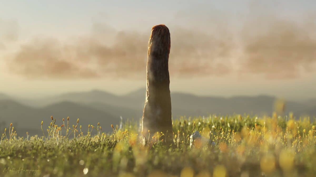    Художественная реконструкция прототаксита / © Matt Humpage, Northern Rogue Studios