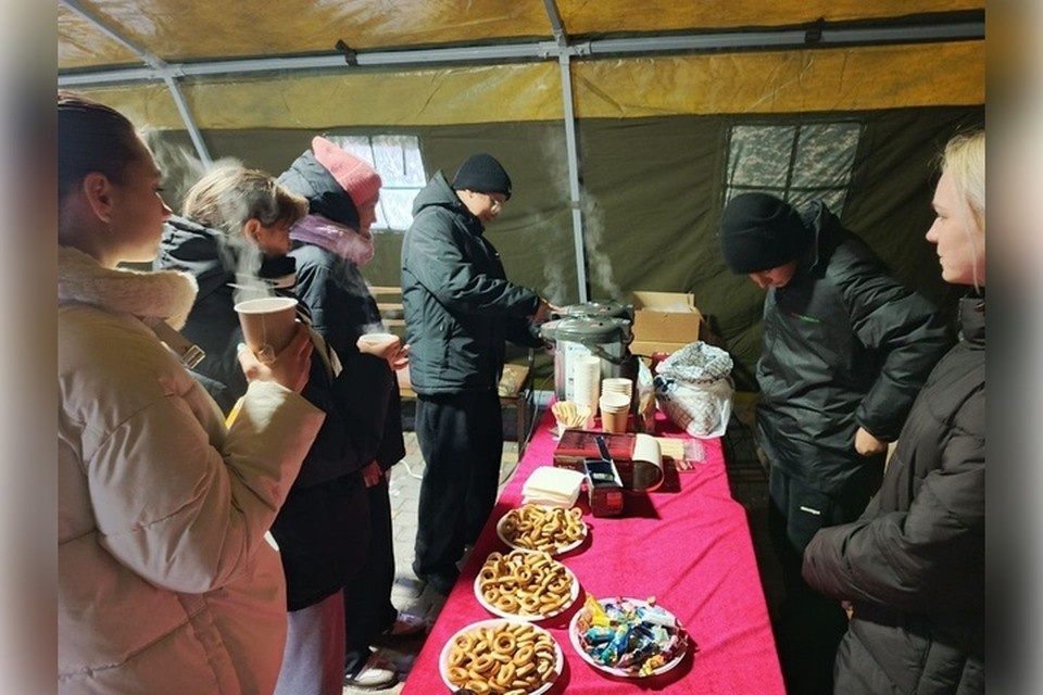    Пункты обогрева помогают гражданам в пору аварийного отключения отопления. Фото: тг-канал «Юг Молодой»