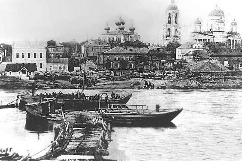 Речные барки 19 века