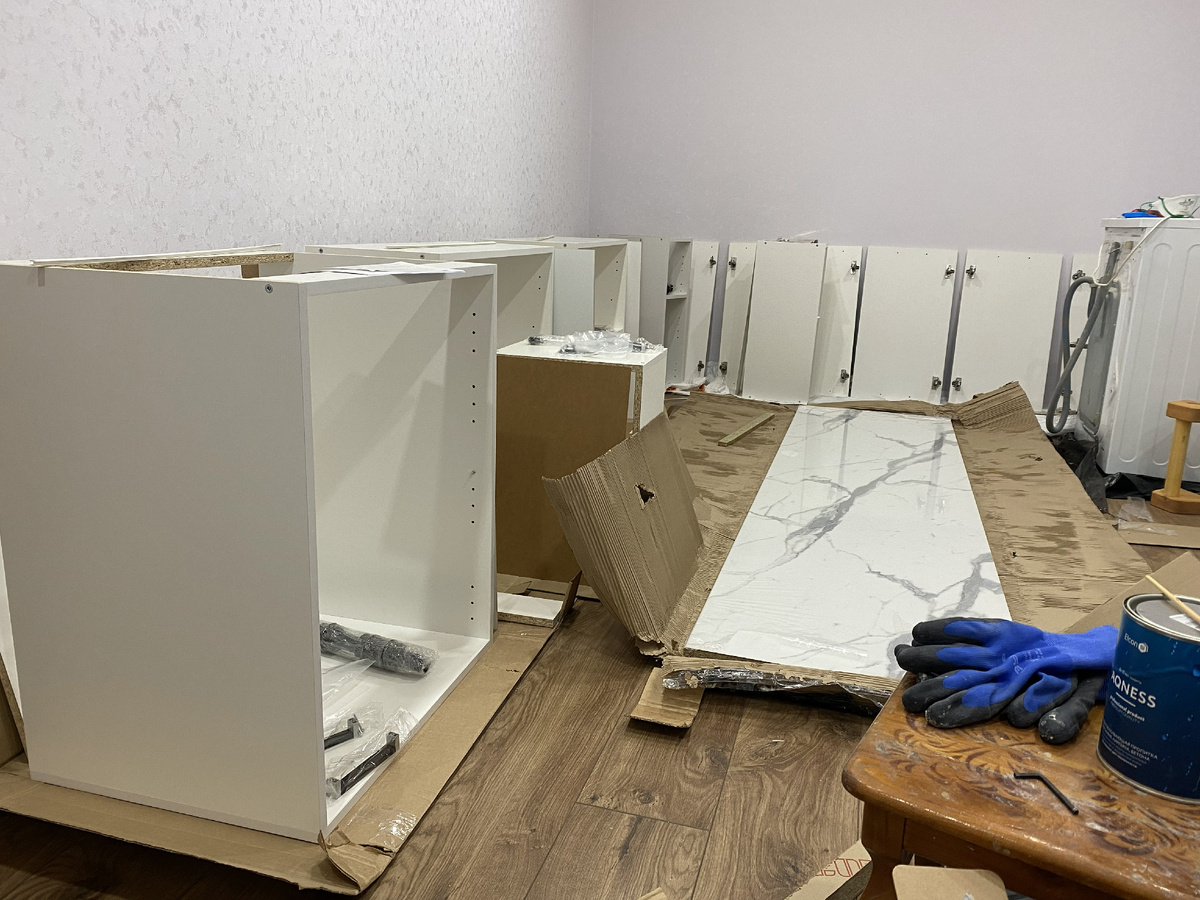 Кухня "приехала"