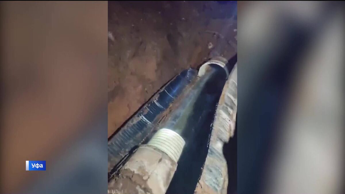    «Уфаводоканал» показал, как проходят работы по капремонту объектов систем водоснабжения и водоотведения в мороз