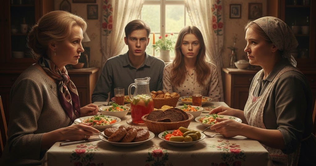 Сватья из столицы отодвинула тарелку с домашними котлетами: «Я такое жирное не ем, это еда для простых работяг».