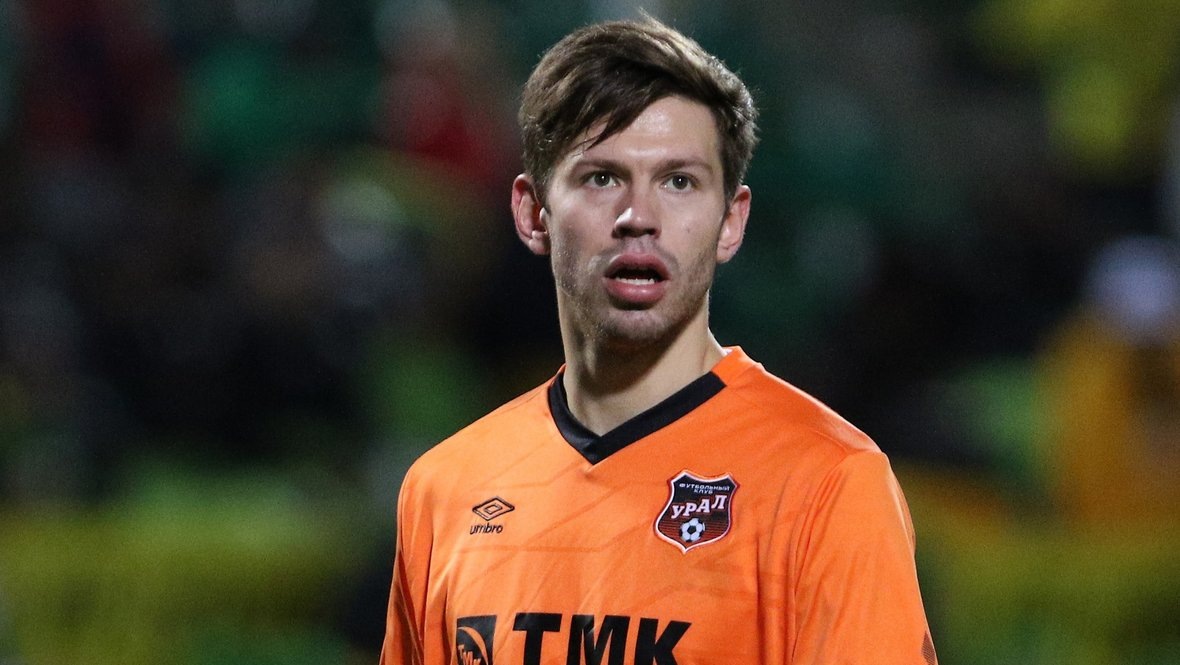    Федор Смолов в «Урале» в 2015 году.Виталий Тимкив архив «СЭ»