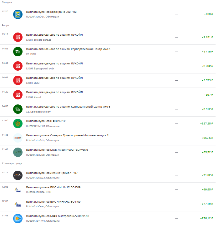 выплаты часть 1