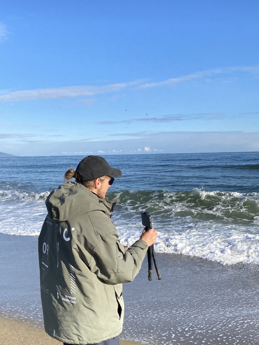 Снимаю Охотское море