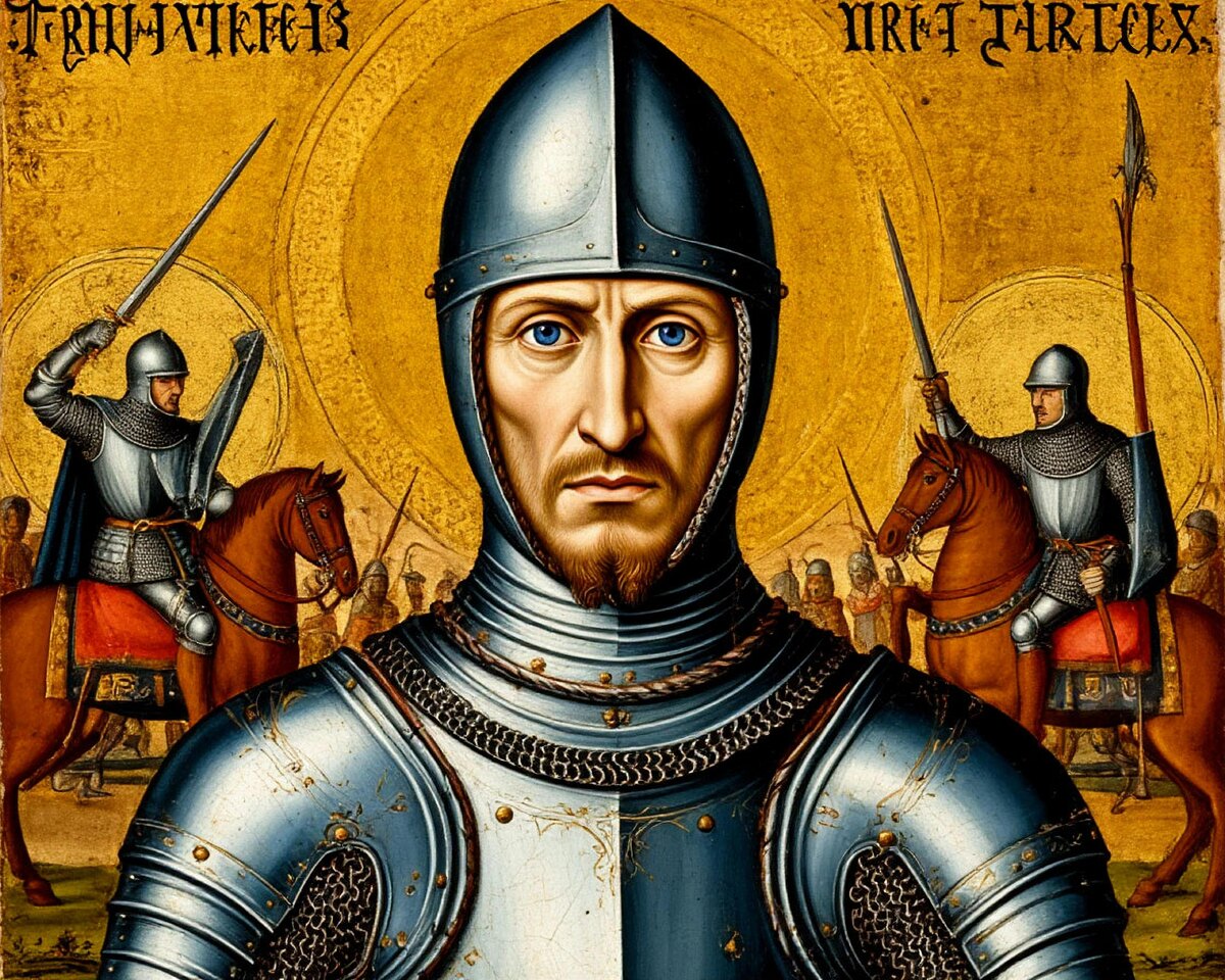 Мы попросили ИИ создать изображение испанского рыцаря с вытянутым лицом, изображение носит иллюстративный характер, фото:AI