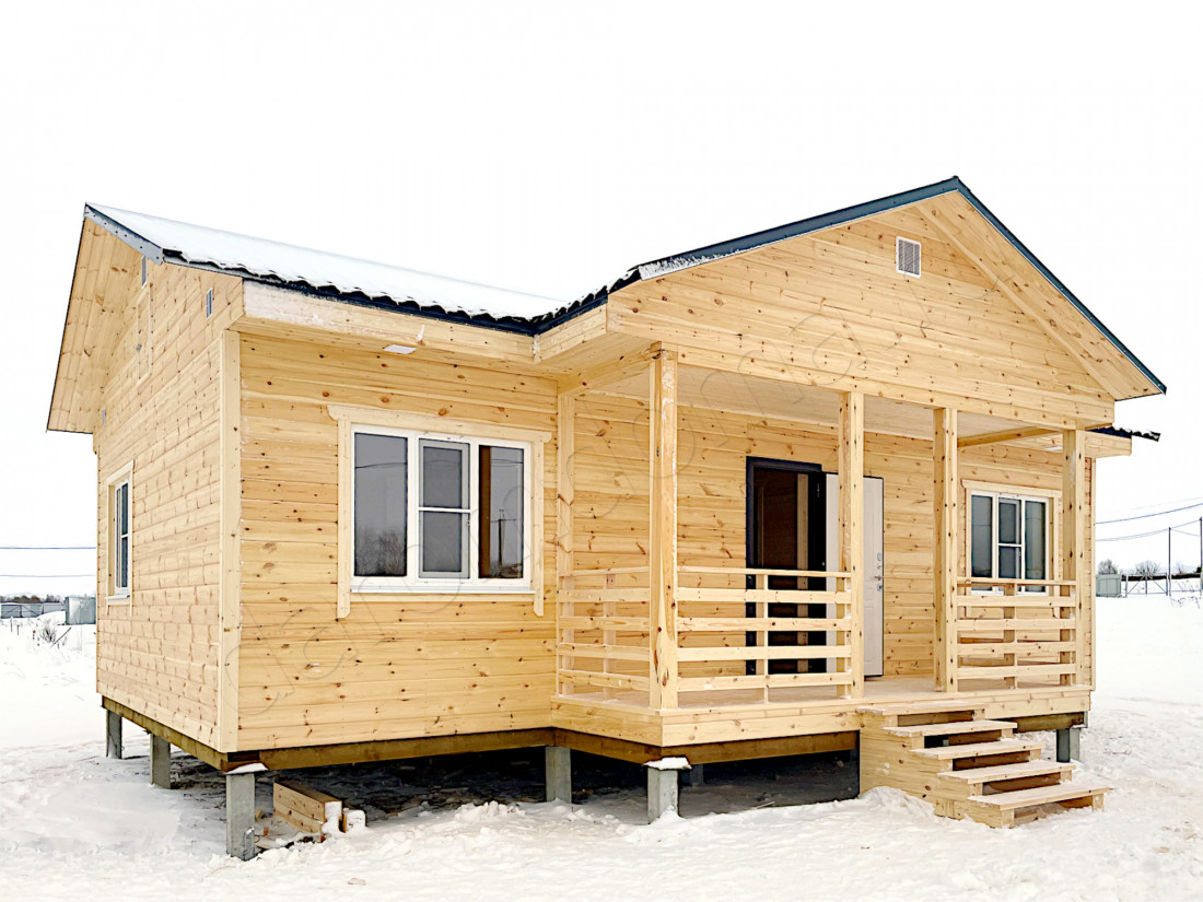 Каркасный дом в деревне Ирхино