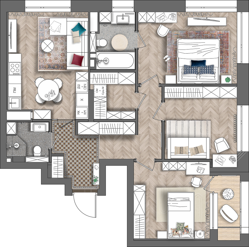 Планировка 