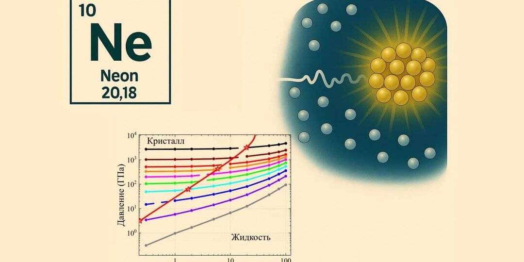 Исследователи раскрыли свойства неона в экстремальных условиях